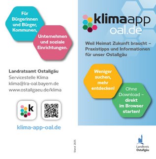 Klimawissen per Klick: Neue Klima-App für das Ostallgäu