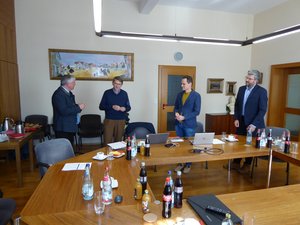 Bilderreise vom Externen Audit zur Auszeichnungsveranstaltung European Energy Award in Buchloe