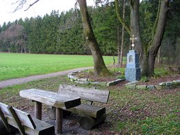 Rastplatz im Buchloer Stadtwald